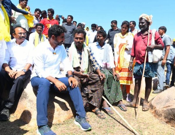 Nara Lokesh Yuvagalam Padayatra