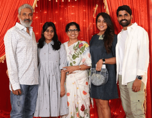 Rajamouli Family Pic
