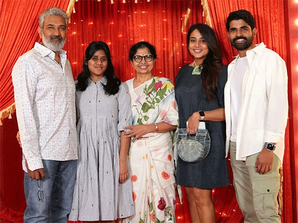 Rajamouli Family Pic