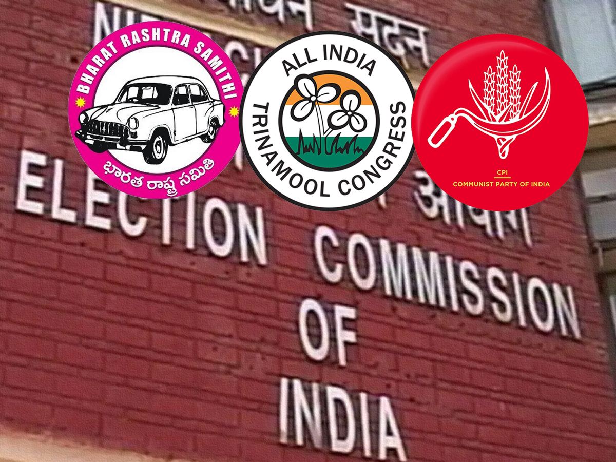 BRS TMC CPI Election Commission Of India