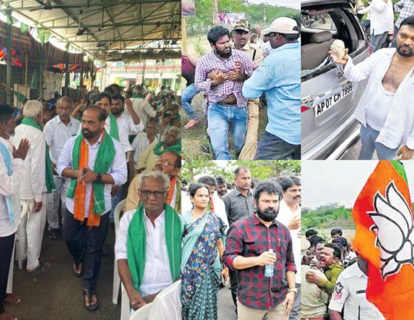 YSRCP_Attack_BJP_Satya_Kumar_Amaravati