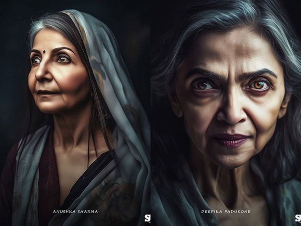 AI envisions Bollywood actresses