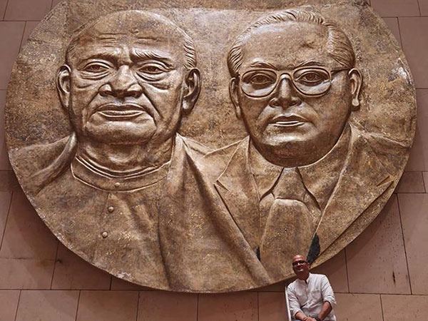 Anand Mahindra Unveils Jaw-Dropping Sculpture at New Parliament Building