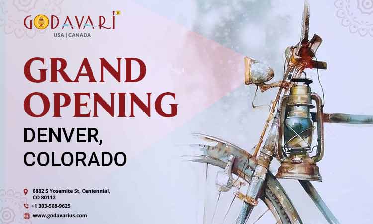 Godavari flows to Denver, Colorado