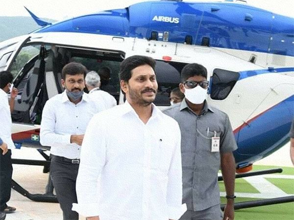 YS Jagan Flies In Helicopter Traffic Halted On The Roads