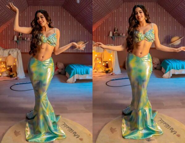 Pic Talk: Hottest Beauty Janhvi Kapoor As Hottest Mermaid