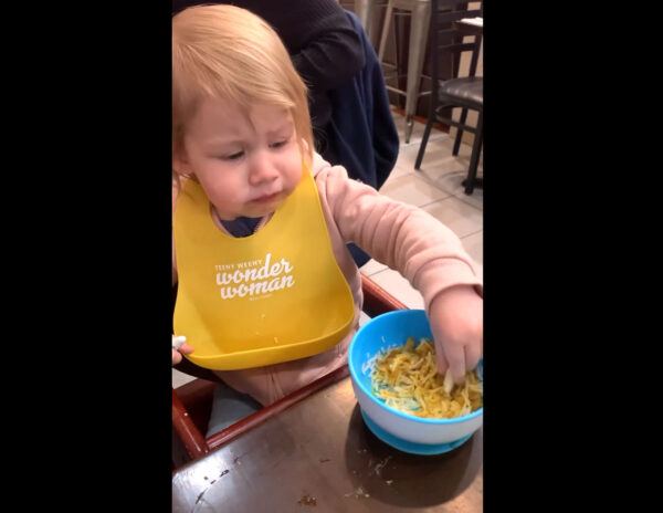Little Girl's Reaction Trying Indian Food 
