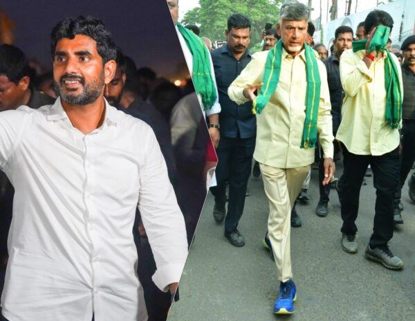 Nara Lokesh-Chandrababu Naidu