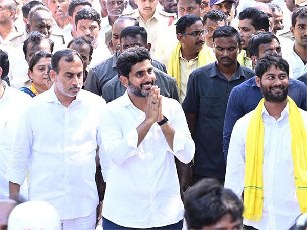 Nara Lokesh Padayatra Resumed After Mahanadu 2023