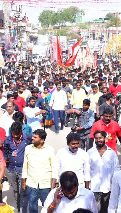 Nara Lokesh Yuva Galam Padayatra Day 88