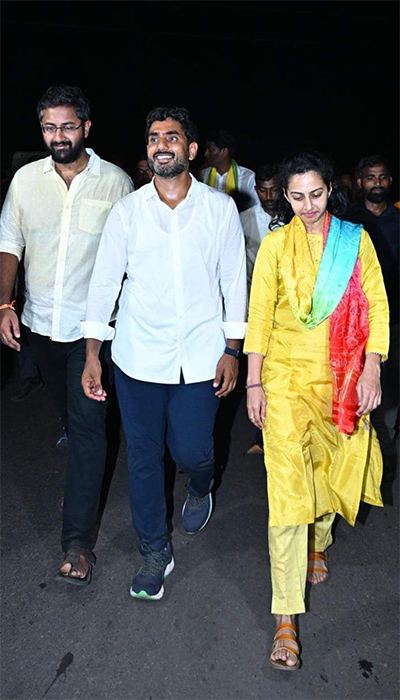 Nara Lokesh Yuvagalam Padayatra