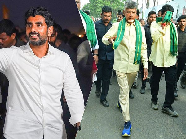 Nara Lokesh-Chandrababu Naidu