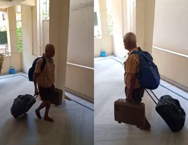 A Trial Walk for A Old Man's Chennai Railway Station Adventure