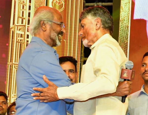 Rajinikanth Chandrababu Naidu