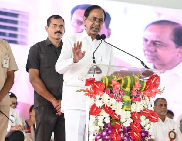 CM KCR BRS
