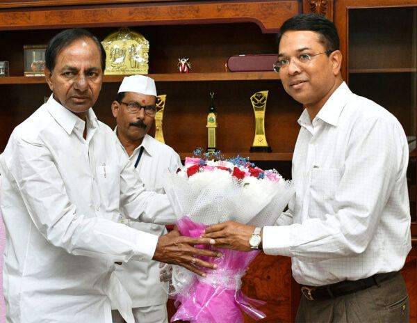KCR-Vikas-Raj-Telangana-Chief-Electoral-Officer