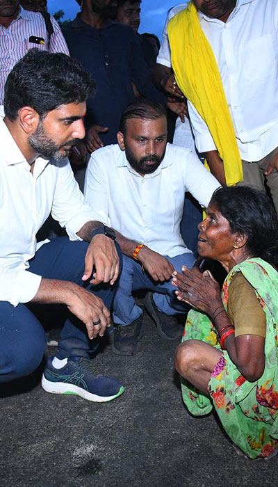 Nara Lokesh Yuva Galam Padayatra Day 123