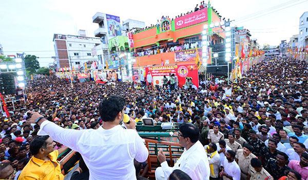 Nara Lokesh Yuvagalam Padayatra