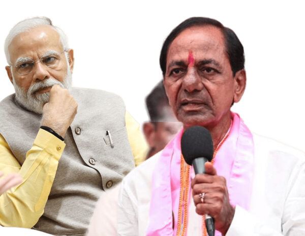 Narendra Modi versus KCR