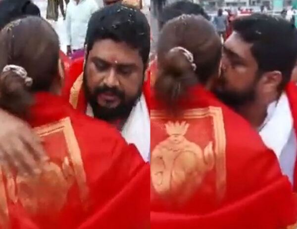 Om Raut kisses krti sanon 