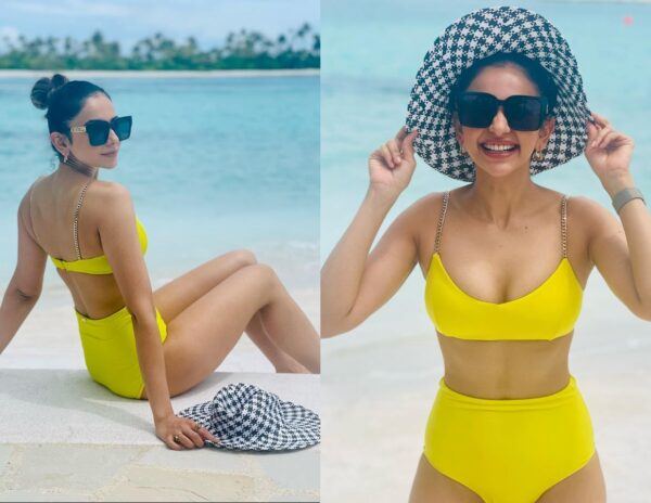 Rakul-Preet-Singh-Yellow-Bikini
