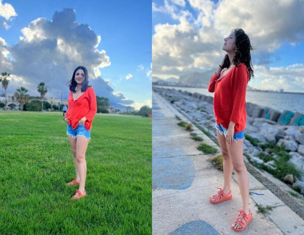Shehnaaz Gill Mesmerises From Italy