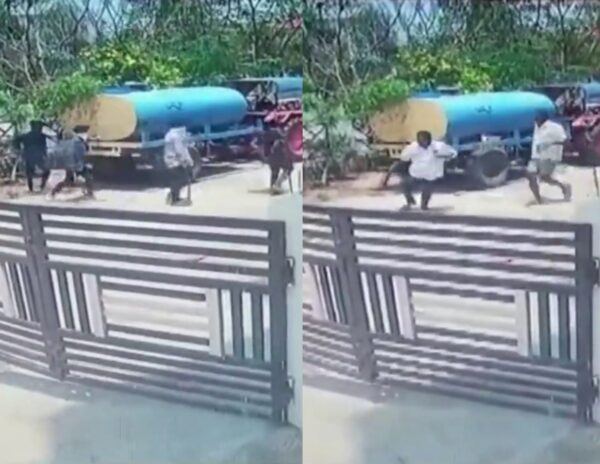 Viral CCTV Visuals Attack on TDP Leader Anam Ramanarayana Reddy