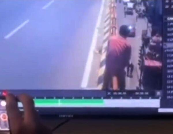 Viral Video: Drunk Hyd Man Jumps From Flyover