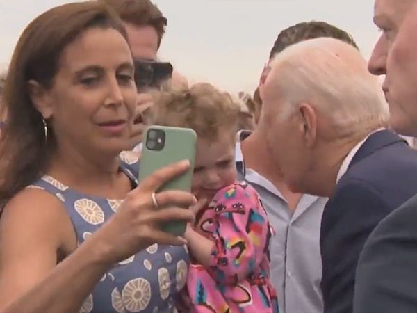 Biden-Scares-Girl