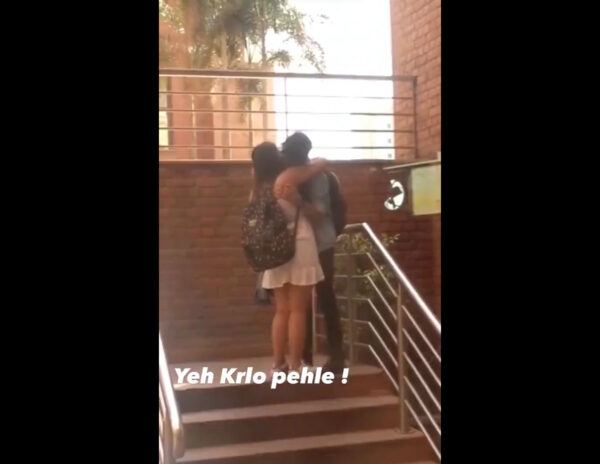Couple Kissing Delhi
