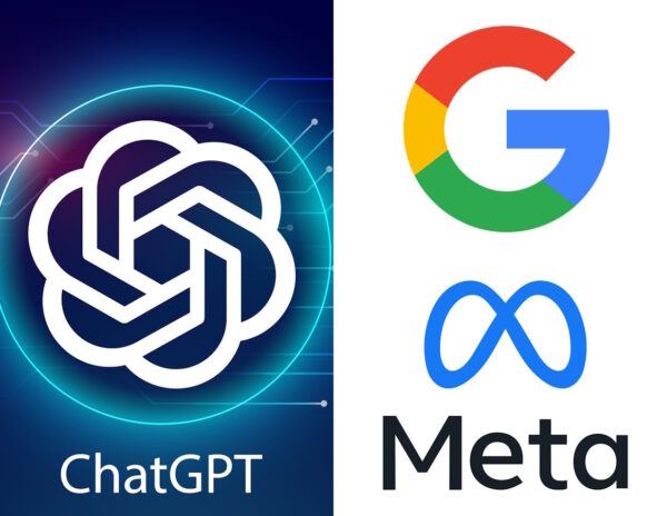 Google Meta Against ChatGPT