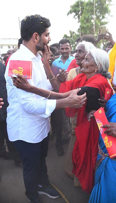 Nara Lokesh Yuvagalam Padayatra Day 151