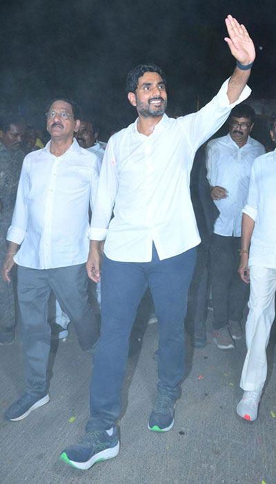 Nara Lokesh Yuvagalam Padayatra Day 155