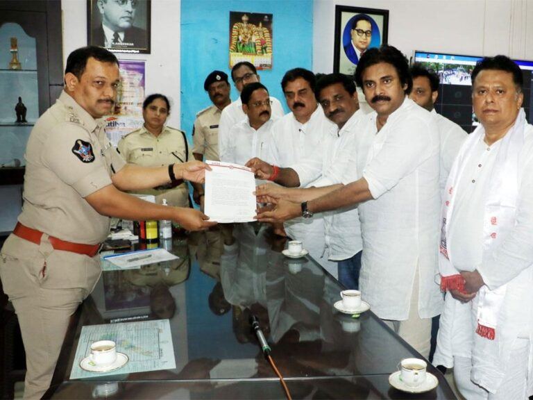 Pawan Kalyan Complains To Tirupati SP Against Srikalahasti CI Anju Yadav