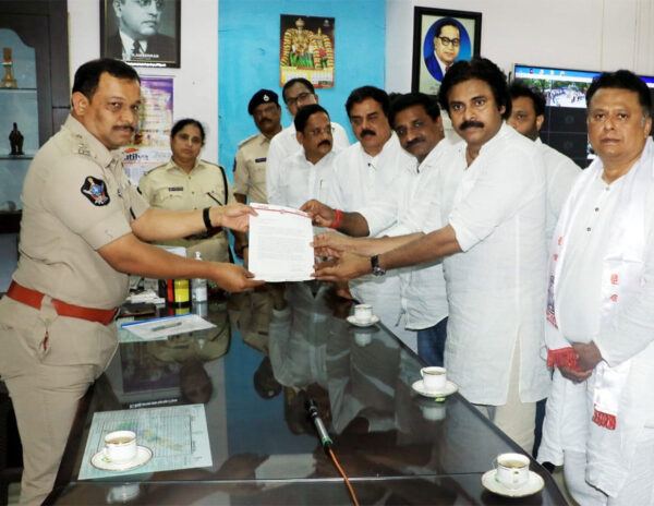 Pawan Kalyan Complains To Tirupati SP Against Srikalahasti CI Anju Yadav