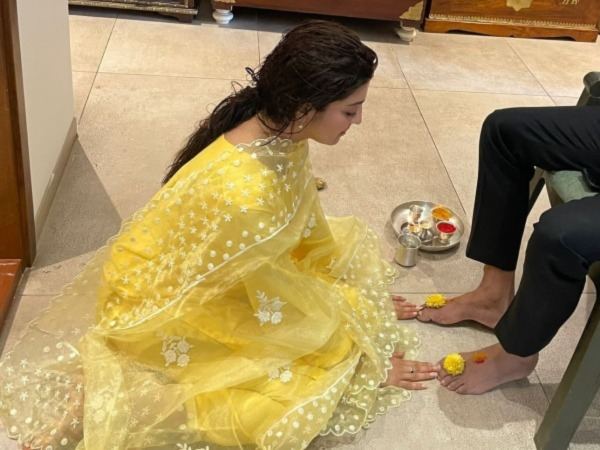 Pranitha Subhash Puja