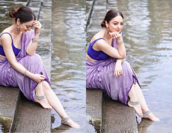 Sandeepa Dhar Goes Bold In Saree