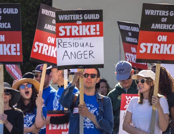 Writers Strike Spreads UK