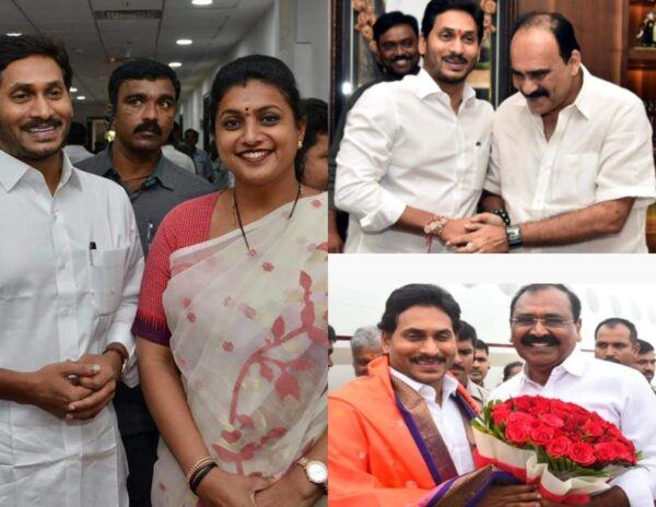 YSRCP Leaders At YS Jagan Office