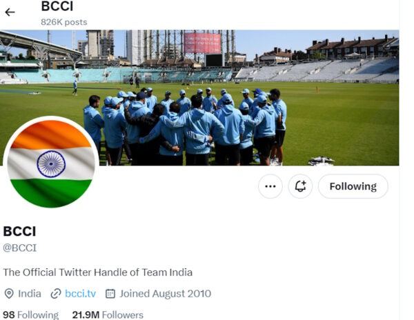 BCCI Loses Tick X