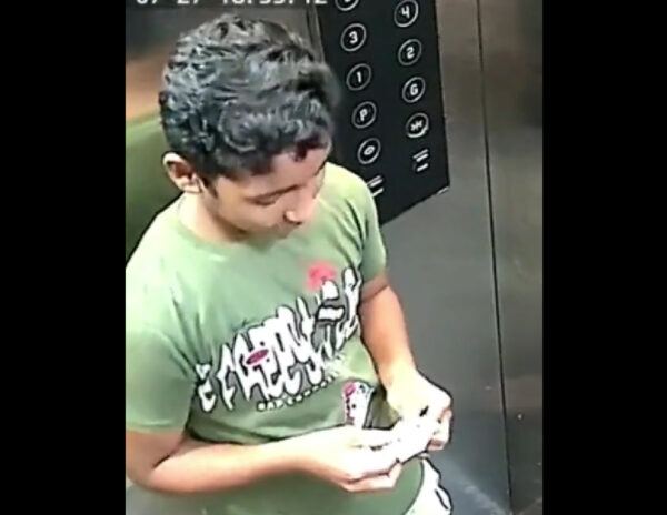  Child Saved Seconds Before Lift Falls