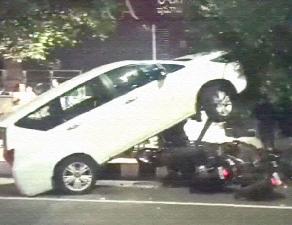Drunk Woman Creates Terror On Vizag VIP Road