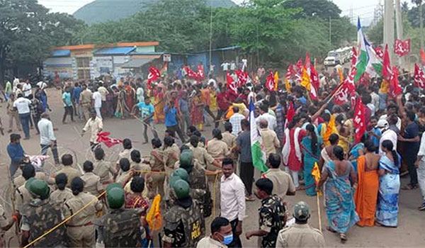 Gangavaram Port Workers