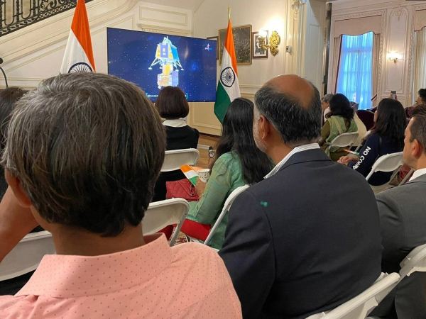 Indians Gather In USA As Chandrayaan Zooms