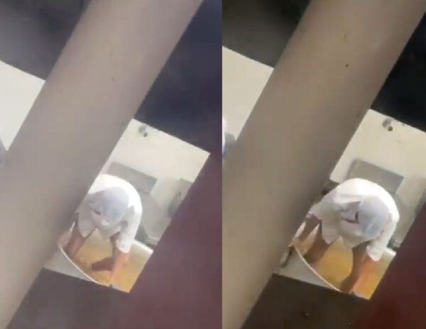 Legs Inside Food