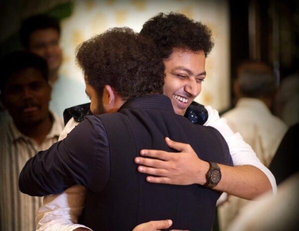 Viral Pic: NTR And Mokshagna Share A Hug