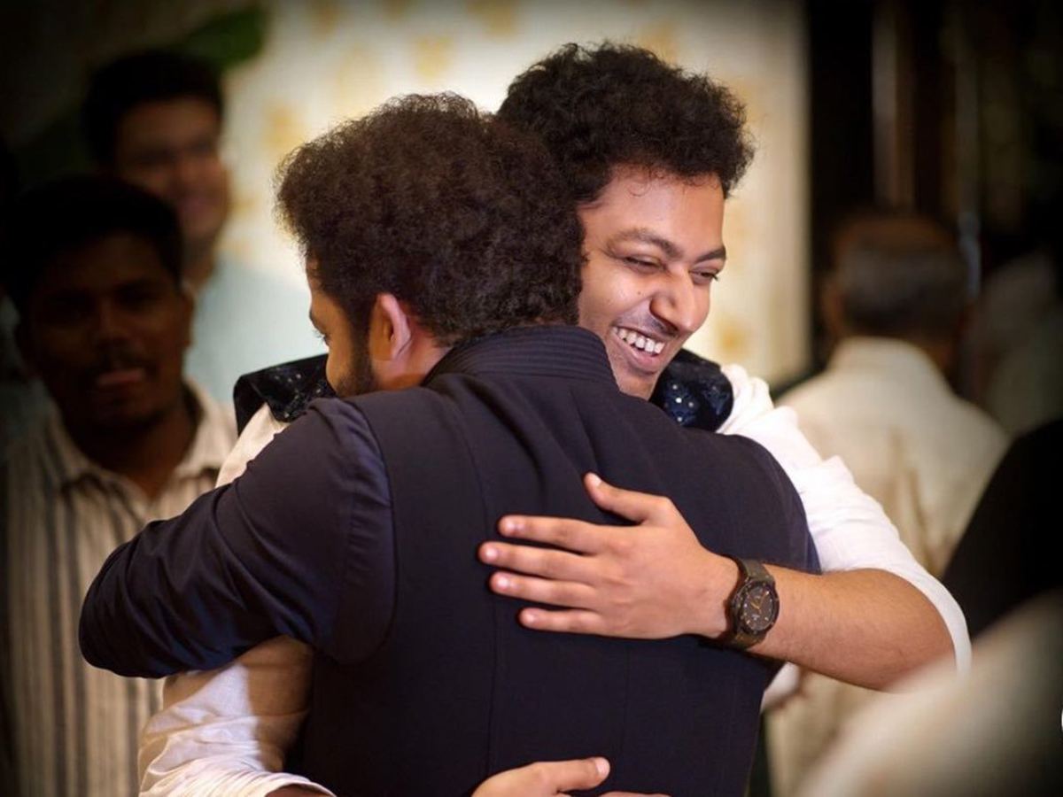 Viral Pic: NTR And Mokshagna Share A Hug