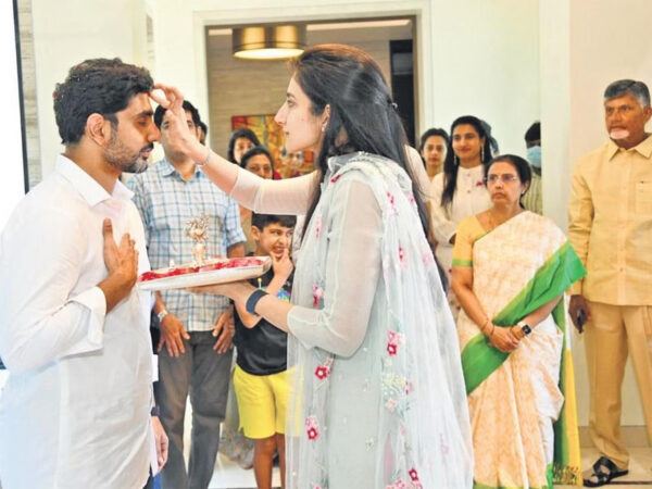 Lokesh & Brahmani: Commitment!