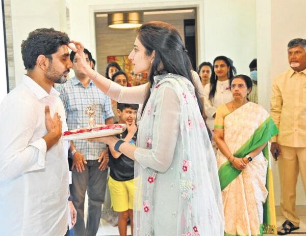 Nara Lokesh Nara Brahmani