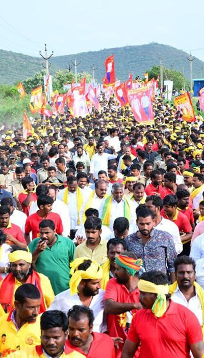Nara Lokesh Yuvagalam Padayatra Day 177